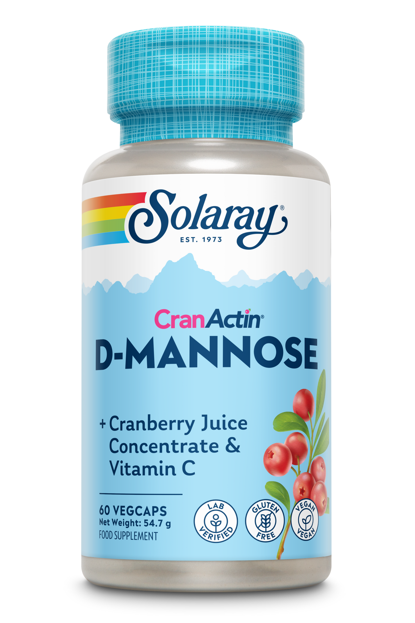 D-Mannose with Cranactin Cranberry and Vitamin C